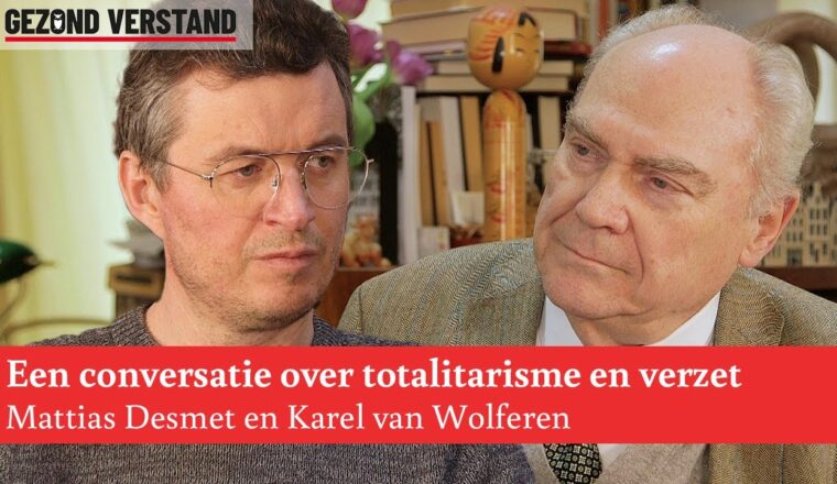 Mattias Desmet en Karel van Wolferen op zoek naar optimale verzetsstrategie