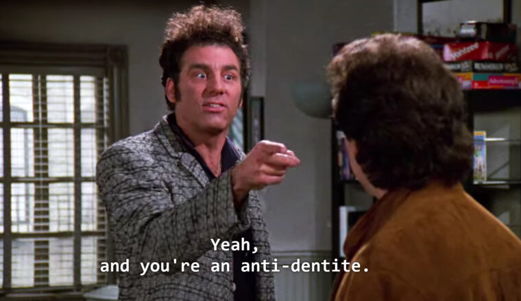 Jerry Seinfeld zag in 1997 al de absurditeit van identiteitspolitiek (video)