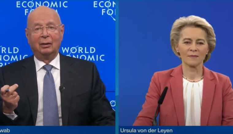 Schwab over Europese Chipwet met Von der Leyen: “Belangrijke stap om het fysieke brein voor digitalisering te creëren” (video)