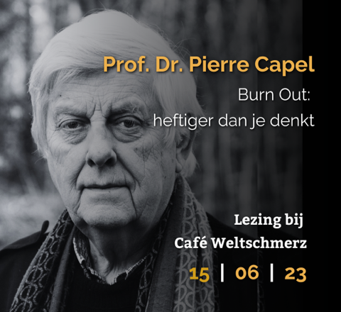Event! Dr. Pierre Capel – Burn Out: Heftiger dan je denkt